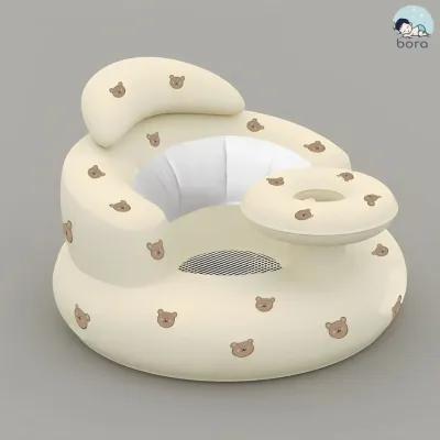 Ghế hơi tập ngồi cho bé cao cấp phong cách Hàn Quốc phù hợp cho bé từ 4 tháng tuổi