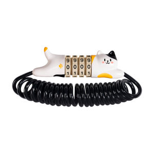 ROCKBROS Motorcycle Portable Helmet Lock 130cm Bicycle Lock Wear Resistance Bicycle Motorcycle Anti-theft Accessories