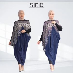 Dress Batik Wanita Sabrina Pesta Modern