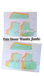 pola instan / pola jiplak pola Dasar JUMBO