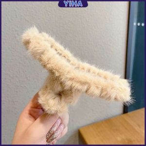 Yiha HOT คลิปผม เน็ตไอดอลเกาหลี สไตล์เกาหลี บัตรผม Plush คลิปผมขนาดบวก คลิปหนีบผม 2023อินเทรนด์ใหม่ Hair Clips จัดส่งในกทม