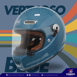 ZEBRA FF577 VERTUOSO Plain Classic Helmet For Motorcycle Full Face Vintage Helmet With Smoke Lens