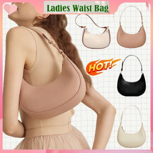【Ready stock+ FREE Shipping】 Underarm Bag Vintage Dumpling Bag For Women PU Leather Zipper Shoulder Bag