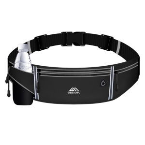 Men Women Bumbag Waist Fanny Pack Running Belt（Not included Water Bottle）