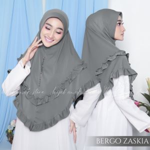 KERUDUNG INSTAN ZASKIA REMPEL MUTIARA MURAH / JILBAB ZASKIA REMPEL / HIJAB WANITA ZASKIA REMPEL MADU / BERGO ZASKIA REMPEL INSTAN