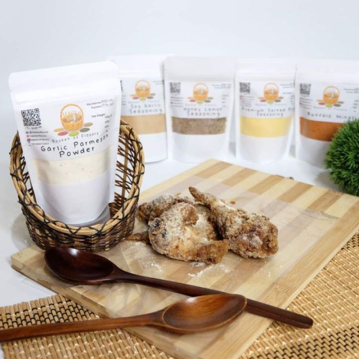 Welcome Powder Welcome Garlic Parmesan Powder Chicken Wings Flavor Snack Seasoning ...