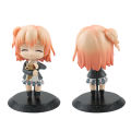 4 pcsset My Teen Romantic Comedy SNAFU Anime Figure Yukino Yukinoa Action Figure Yui Yuigahama Figurine Model Doll Toys 10cm. 