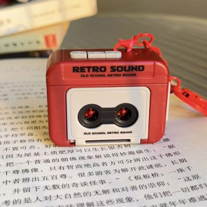 [haoh] กล่องดนตรีแบบมีจี้ห้อยสไตล์วินเทจพกพาได้กล่องดนตรีแบบ DIY พวงกุญแจของเล่นเครื่องดนตรีทำนองของขวัญ