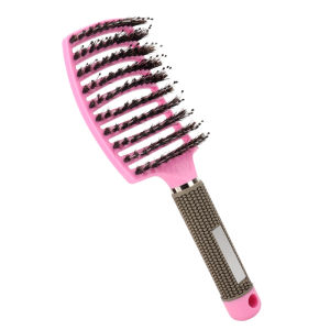 YOOKIILYE Hair Brush Scalp Massage Comb Hairbrush Bristle&Nylon Women Wet Curly Detangle Hair Brush for Salon Hairdressing Styling Tools