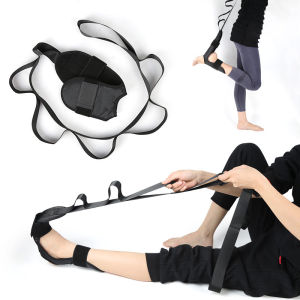 NEENCA Yoga Ligament Stretching Belt Fitness Yoga Strap Foot Ankle Joint Correction Braces with Loops Foot Drop Stroke Ankle Ligament Stretch Band Hamstring Stretcher Physical Therapy Belt