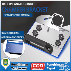 Dudukan Gerinda Stand Holder 45 Bevel Saw Blad Stand Dudukan Pegangan Gerinda Adaptor Grenda 45°