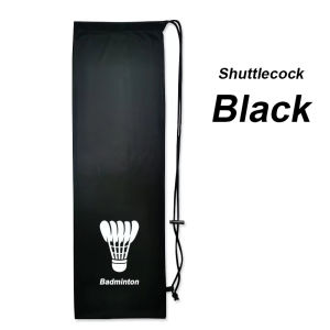 Badminton Racket Cover Bag Soft Fleece Storage Bag Case Drawstring Pocket Portable Tennis Racket Protection Badminton Racquet Cover Bag Soft Fleece Storage Bag Case Protection Bag for Adult Children