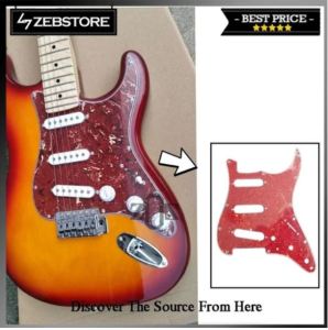 Pickguard Stratocaster Tortoise 11H S-S-S 4Ply