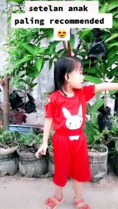 Setelan Kaos Sabrina 1-2 Tahun Murah & Terlaris