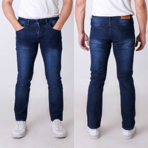 Celana Jeans Pria Jumbo Slim Fit - Celana Jeans Panjang Big Size 38-46