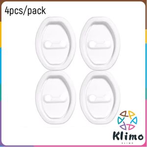 Klimo 4Pcs/pack Universal Car Door Lock Buckle Silicone Cover Car Door Shock-absorbing Anti-collision