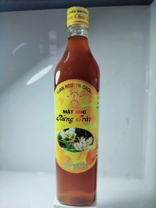 Mật Ong Rừng Tràm Xuân Nguyên Chai Thủy Tinh Nguyên Chất Từ Thiên Nhiên