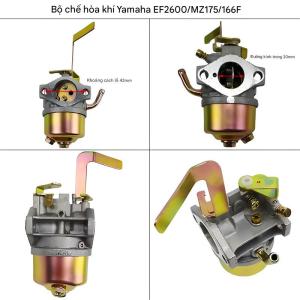 Chế hòa khí bình xăng con máy phát điện yamaha EF2600 EF6600