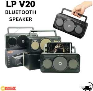 LP V20A Wireless Bluetooth Speaker – HIFI 360° Sound Powerful Bass Long Battery Life Portable