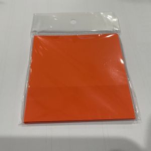 50 Sheets Transparent sticky note/bookmark/memopad/Fluorescence Self Adhesive Memo Pad/ Penanda Buku Journal/ Waterproof Message Memo Pad 7.5cmX7.5cm