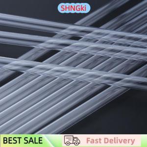 SHNGki 10 Pcs White Glitter Plastic Straw 9 Inches Long Reusable Hard Drinking Straws For Tumbler Mug Cup Bottle