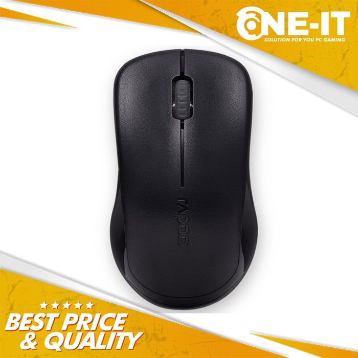 Mouse Rapoo 1620 Wireless Optical Black