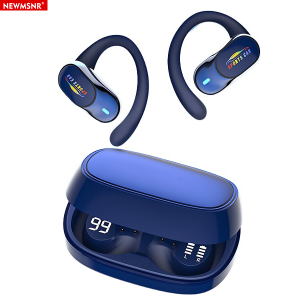 Newmsnr ENC Cuộc Gọi Tiếng Ồn Reductio tai nghe gắn tai không dây 360 ° Xoay Thiết Kế Bluetooth Tai nghe kèm Micro thiết kế kiểu gương Tai Nghe sâu trầm Tai Nghe