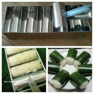 Cetakan Kue Lemper Isi 5 Lubang Bahan Stenless Steel