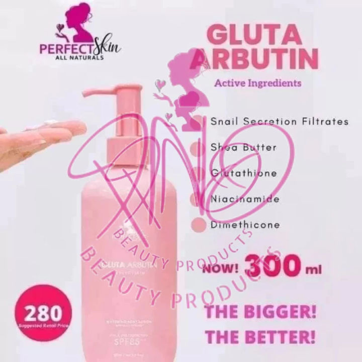 PS Gluta arbutin lotion SPF85 300mL | Lazada PH