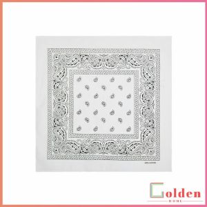 Golden ผ้าโผกหัว ผ้าพันคอ ผ้าเช็ดหน้าวินเทจ square towel