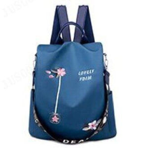Womens waterproof oxford cloth backpack Casual temperament ladies anti-theft travel bag