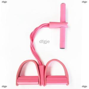 [COD] dfgje Fitness Gum 4 And 6 Tube Latex Pedal Exerciser Sit-up Pull Rope Expander Elastic Bands Yoga Equipment Pilates Workout