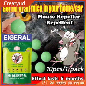 10PCS Mouse Repeller Repellent Cream Rodent Repellent Powerful Mouse Repeller Insect Rat Killer Mothballs For Rats Rat Repellant for Car