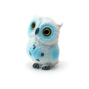 NCNC Resin Crafts Simulation Owl Ornaments Cute Cartoon Owl Miniatures Creative Micro Landscape Mini Owl Ornaments Succulent Accessories