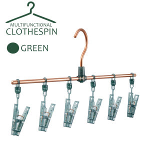 Aluminum Laundry Drying Socks Baby Clothes Underwear Hanger Clips Indoor Outdoor Closet Organizer