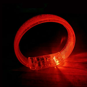 8color LED Bracelets Cheering Luminous Props Glow Sticks Bracelets Light up Bracelet Flashing Birthday Party Halloween Decoration