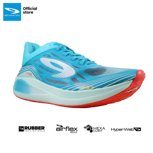 910 Nineten Haze Vision 1.0 Sepatu Lari - Biru-Muda/Putih/Merah
