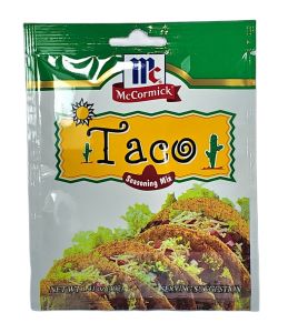 BAMBI BUBBLING TACO SHELLS REGULAR SIZE | NET WT. 180 GRAMS (12PCS) / TACO SEASONING