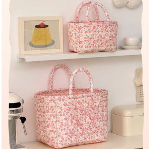 SKYJS Large Capacity Laundry Storage Basket Folding Hand-held Dirty Clothes Basket Clothing Storage Space Saving Foldable Laundry Hamper Home Office