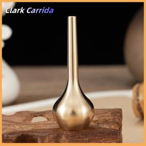 [Clark Carrida] Mini tinh khiết đồng bình vàng trang trí nội thất phòng khách cổ bình hoa độc đáo bình hoa