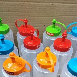 botol kecap besar Lion star 1liter/botol saus/botol sambal/botol mayonaise/botol kecap ori