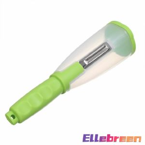 Multi-functional Peeler Stainless Steel Creative With Garbage Storage For fruits vegetables