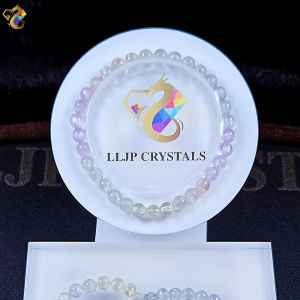 Premium Grade Rare Icy Colorful Kunzite Bracelet