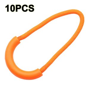 SJJL 10pcs Nhựa Dây khóa Dây Hình chữ U Dụng cụ dây thừng Thay thế Đầu khóa Phụ kiện hành lý ngoài trời