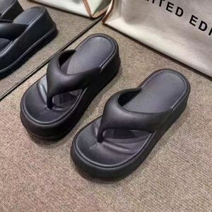 [Free Shipping] 7CM Thick-Soled Height-Increasing EVA Flip-Flops Fashionable And Non-Slip High-Quality Sandals For Women Suitable For Outdoor Wear In Summer