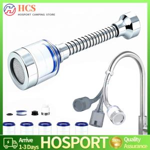 【HCS】 Household Tap Water Filtration Nozzle 360 Degree Rotating Anti-Splash for Kitchen Bathroom Sink