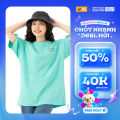 Áo thun unisex YODY áo phông oversize vải cotton USA cao cấp GUT6052. 