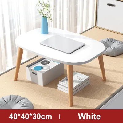 Sofya Wooden Table Bed Desk Tea Table Small Desk Small Table Bay Window Solid Wood Ground Table Coffee Table Bedroom Sitting Table Japanese Tatami 茶几桌