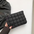 Puffy Quilted Makeup Bag Cosmetic Bags Travel Cute Puffer Solid Toiletry Organizer Y2K Trendy Aesthetic Makeup Brushes Storage Bag Makeup Case. 