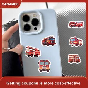 【CANAMEK】 500Pcs phim hoạt hình nghệ thuật Quà Tặng xe cứu hỏa CuộN graffiti dán scrapbooking phòng khách điện thoại cộng đồng Skateboard Nostalgia đề can